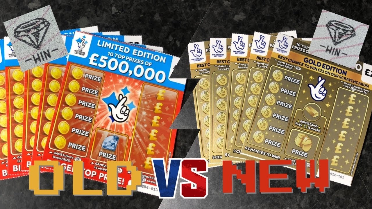 Scratchcard Sunday #6 Old VS New Scratch Cards from the National Lottery! Giveaway (CLOSED)