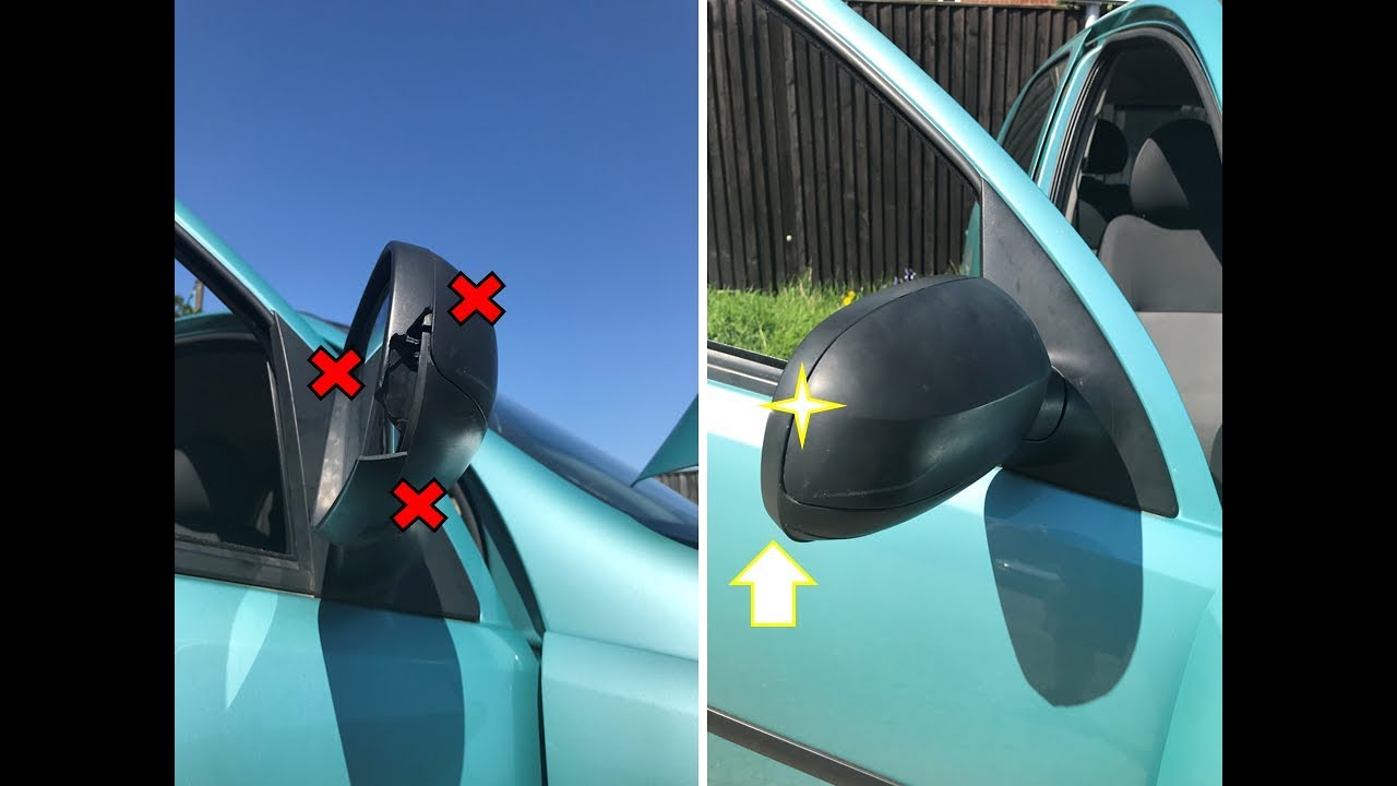 Wing Mirror And Mirror Glass Replacement Vauxhall Corsa C