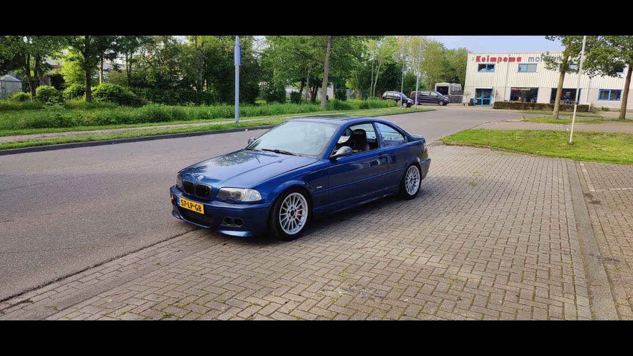 BMW E46 328ci Vrij riden Zandvoort 09-05-24