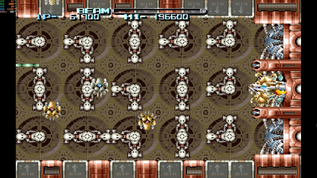 R-Type Dimensions EX: R-Type II - All Bosses