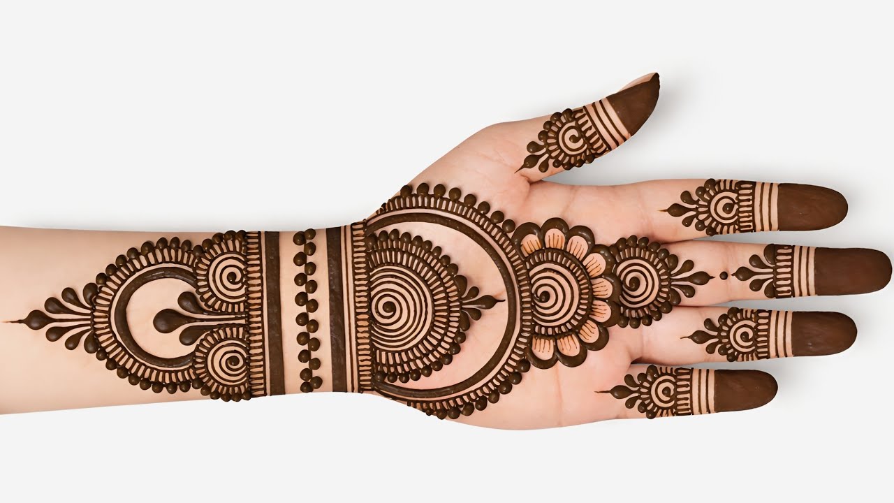 Easy stylish mehndi design | beautiful mehndi front hand | simple mehndi design | mehndi | mehandi