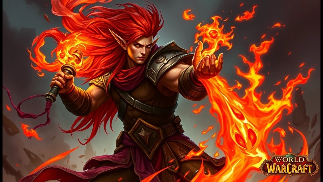 🔥FireMage #9 Relentless Gladiator Armor/Battleground(WoW Cataclysm)🔥