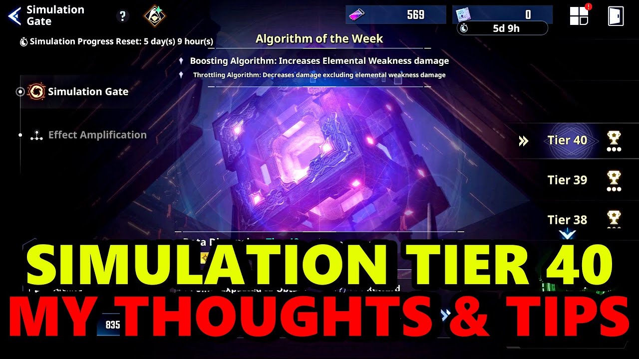 Simulation Gate Tier 40 &ndash; What You NEED to Know (SLA Tips)