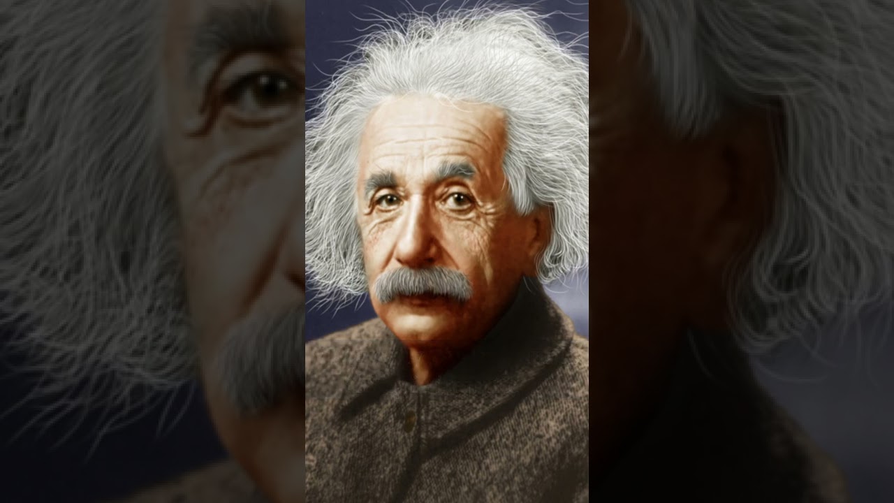Albert Einstein - wise words on intelligence | imagination | curiosity. #shorts