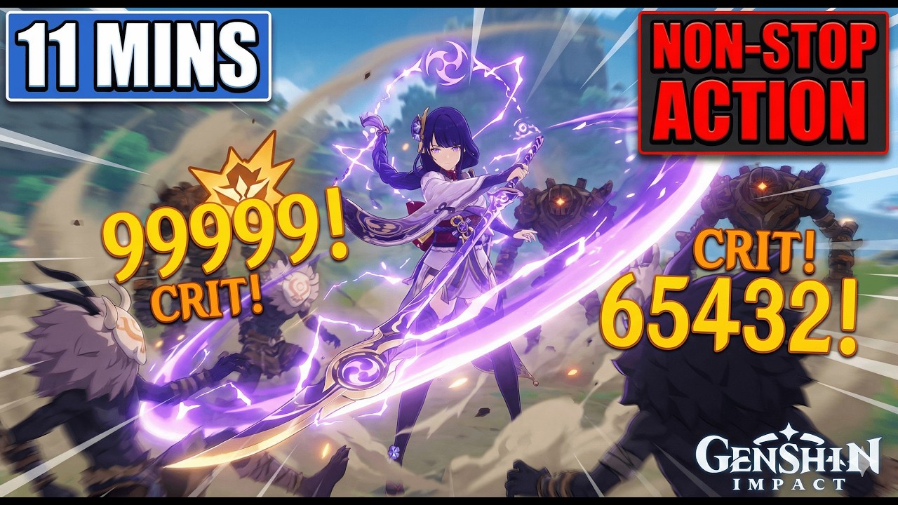 PURE CHAOS ⚔️ Intense Genshin Impact Fighting Gameplay 🎮 | GOD LEVEL DAMAGE! 😱 #genshinimpact