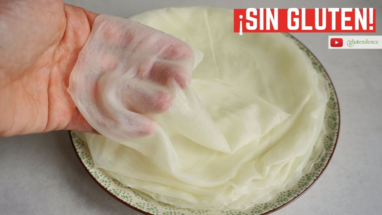 PASTA FILO / PASTA BRICK SIN GLUTEN ¡Super fina!