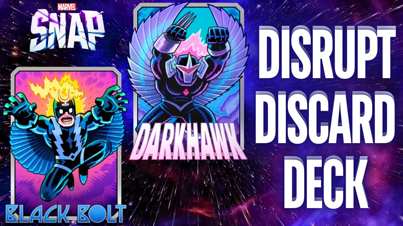 Disrupt Darkhawk Deck in Infinite Rank Marvel Snap