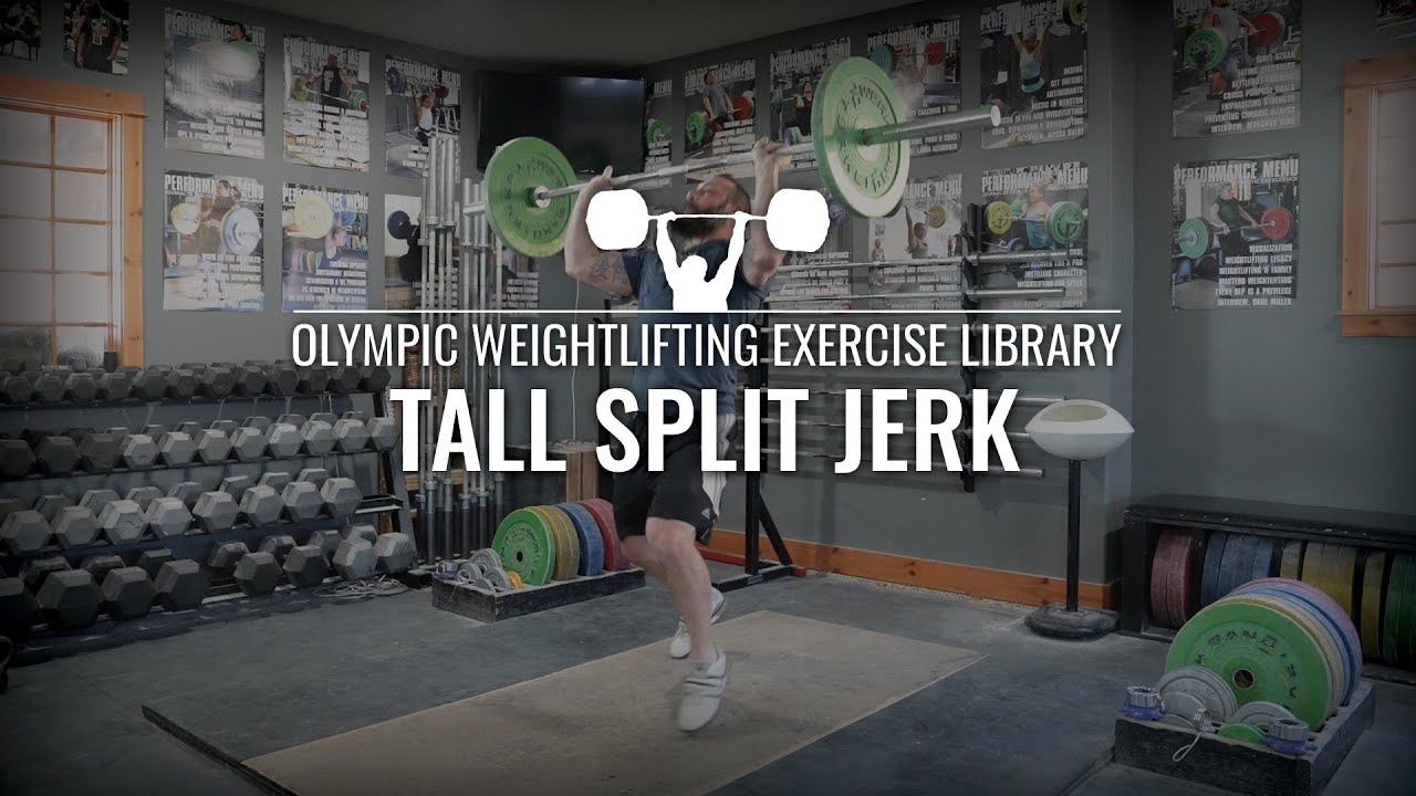 Tall Split Jerk | Olympic Weightlifting Exercise Library