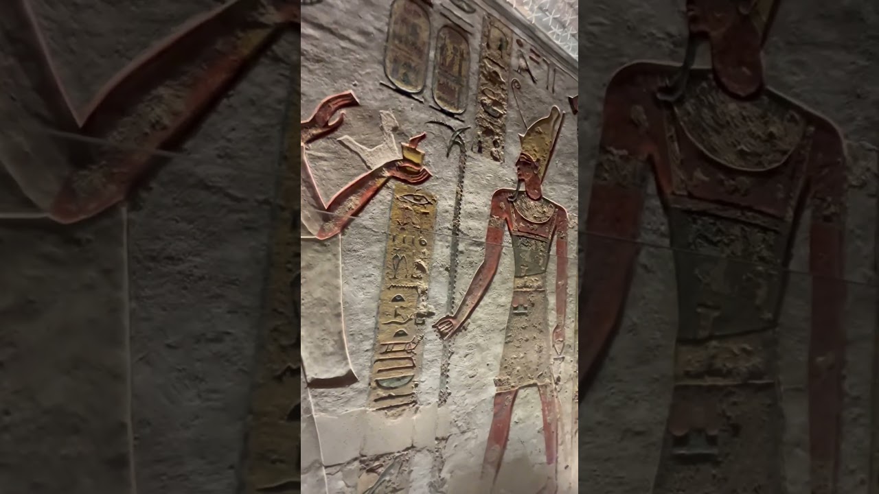 The tomb of Pharaoh Ramses III #egypt #ramses
