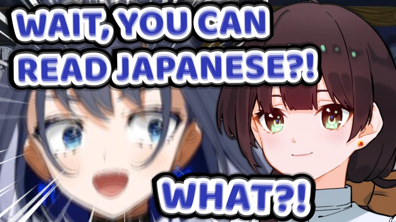 Kronii Was VERY Surprised When She Found Out Sally Can Read Japanese