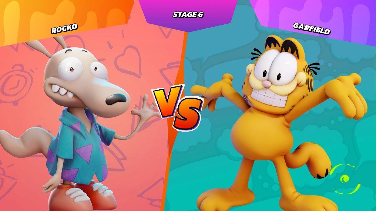 Nickelodeon All-Star Brawl Arcade Mode Rocko