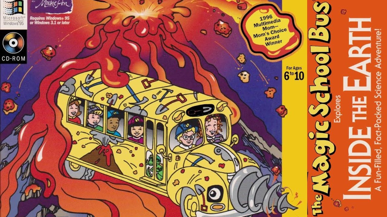 The Magic School Bus Explores Inside the Earth: All Parts - Full Gameplay/Walkthrough (Longplay)