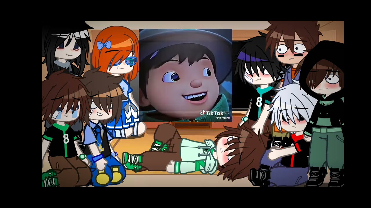 Ben' aus+ albedo y gwen and Kevin react to Ben10 as boboiboy 2/3 @Bad.Ben_42