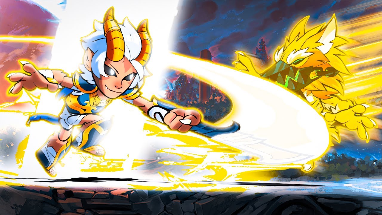 БЕЗУМНЫЕ УДАРНЫЕ УДАРЫ С САМОЙ СБАЛАНСИРОВАННОЙ ЛЕГЕНДОЙ В BRAWLHALLA (VAL) | Рейтинговый геймпле...