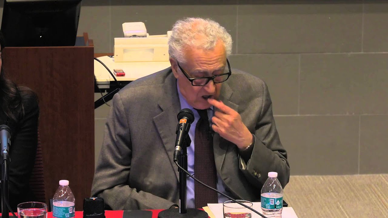 Lakhdar Brahimi, Lisel Hintz, and Alexander Aleinikoff on Syria and Refugees - Cornell, March, 2016