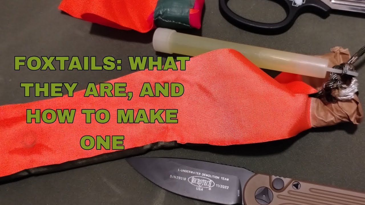 Foxtails: What They Are, and How to Make One