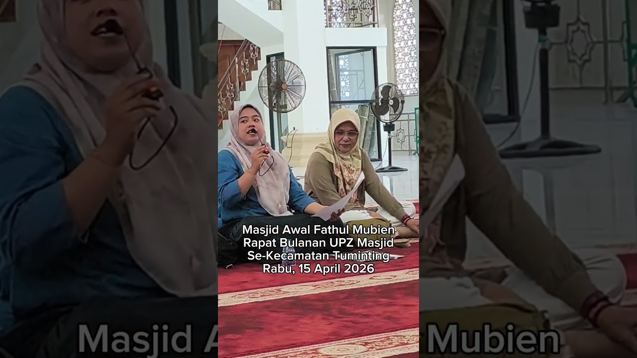 BAZNAS Manado Terus Dorong UPZ Masjid Aktif Di Bulan Syawal