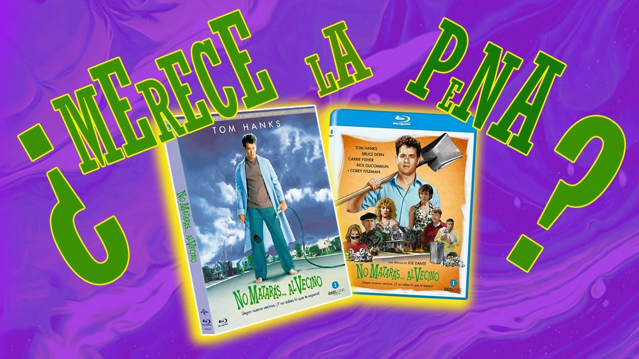 💿 NO MATAR&Aacute;S AL VECINO - 1989 (An&aacute;lisis Bluray ReelOne)