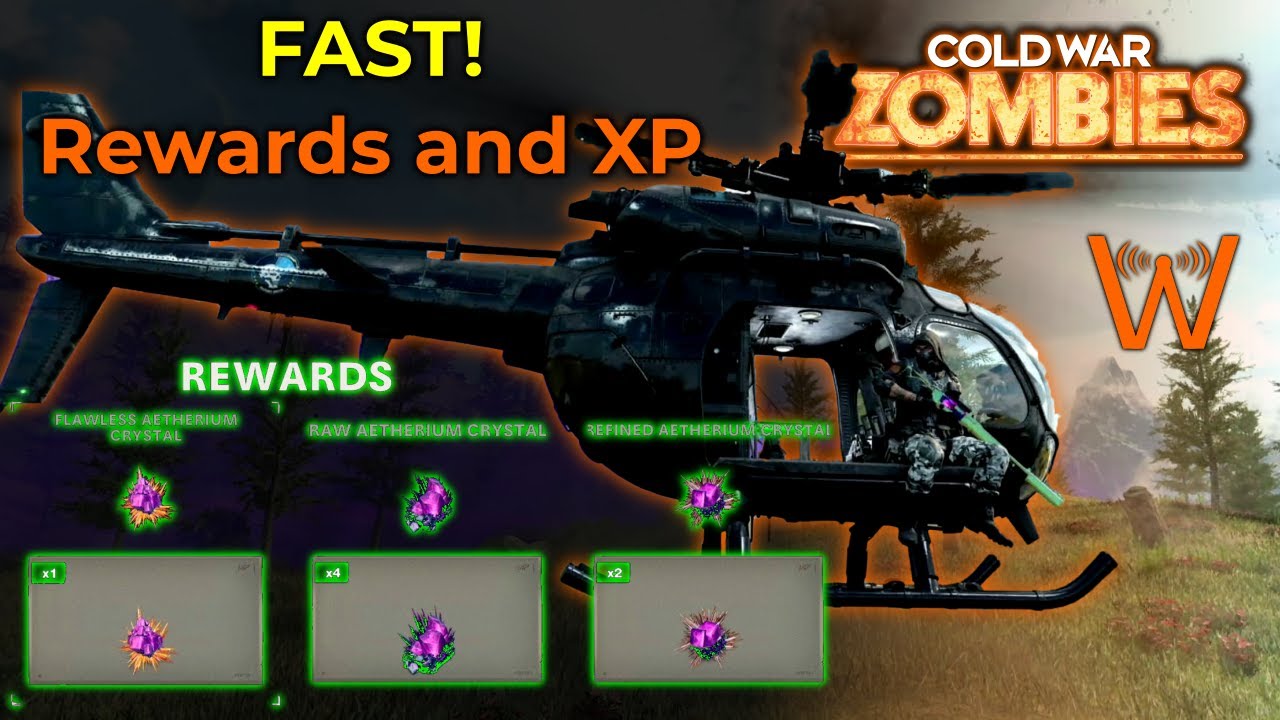 How to Get FAST Flawless Crystals in Outbreak! (Call of Duty: Cold War Zombies - Outbreak)