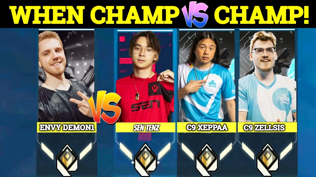 11 Minutes of PROS vs PROS! ft. TenZ, Zellsis & Xeppaa Against Demon1 in Ranked