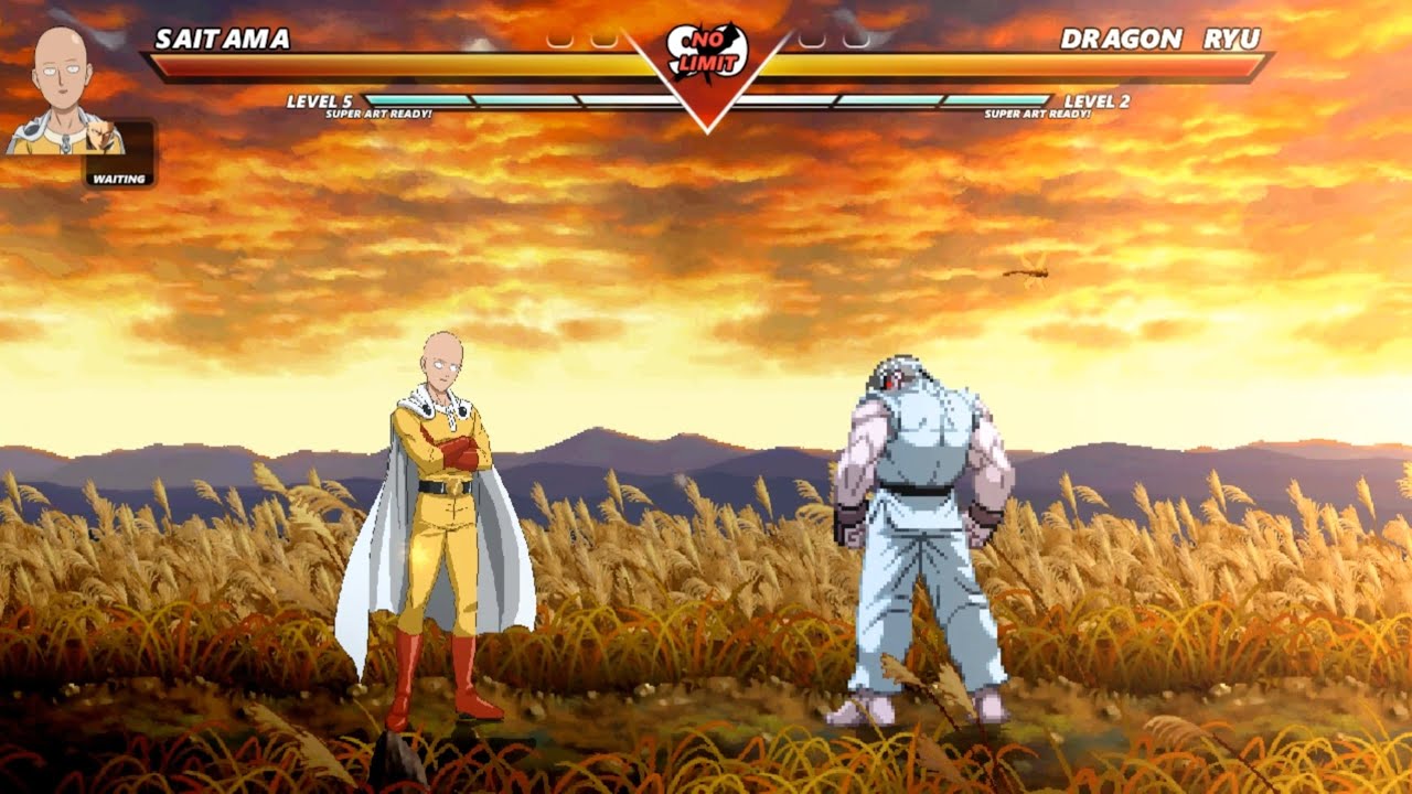SAITAMA vs DRAGON RYU - The greatest fight ever made❗
