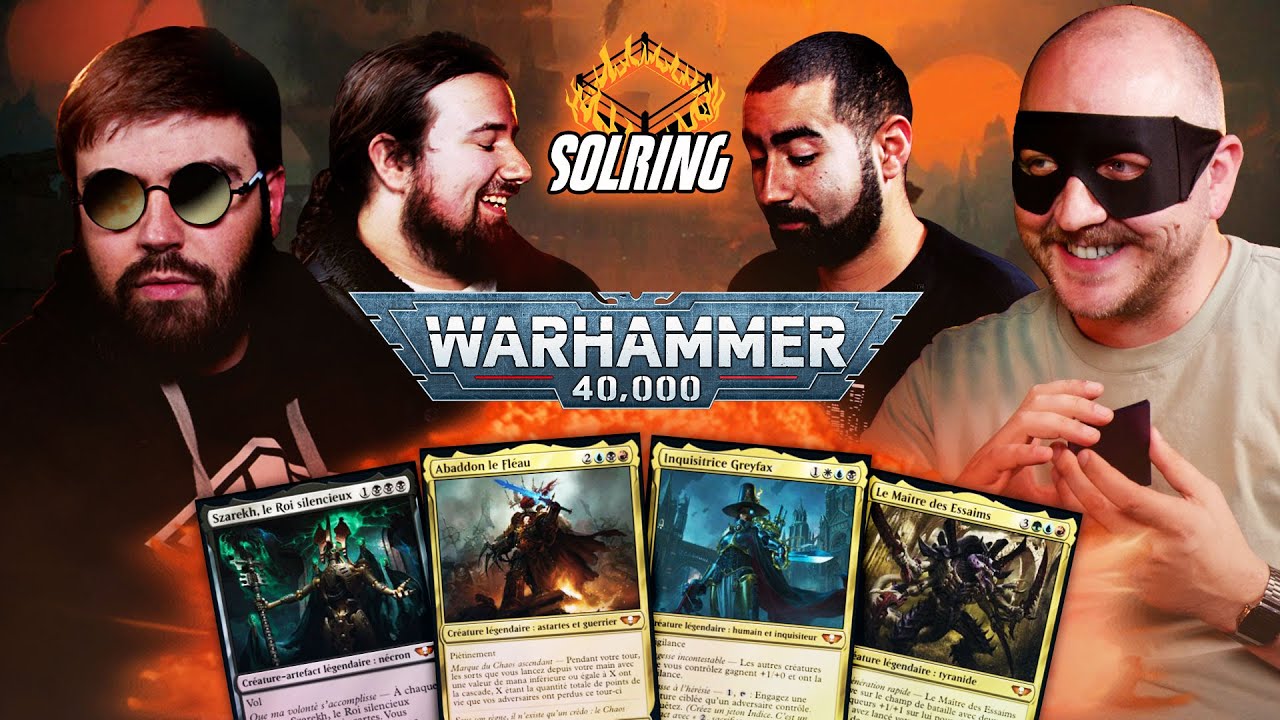 WARHAMMER 40K avec Azz l'épouvantail｜Commander multi Magic