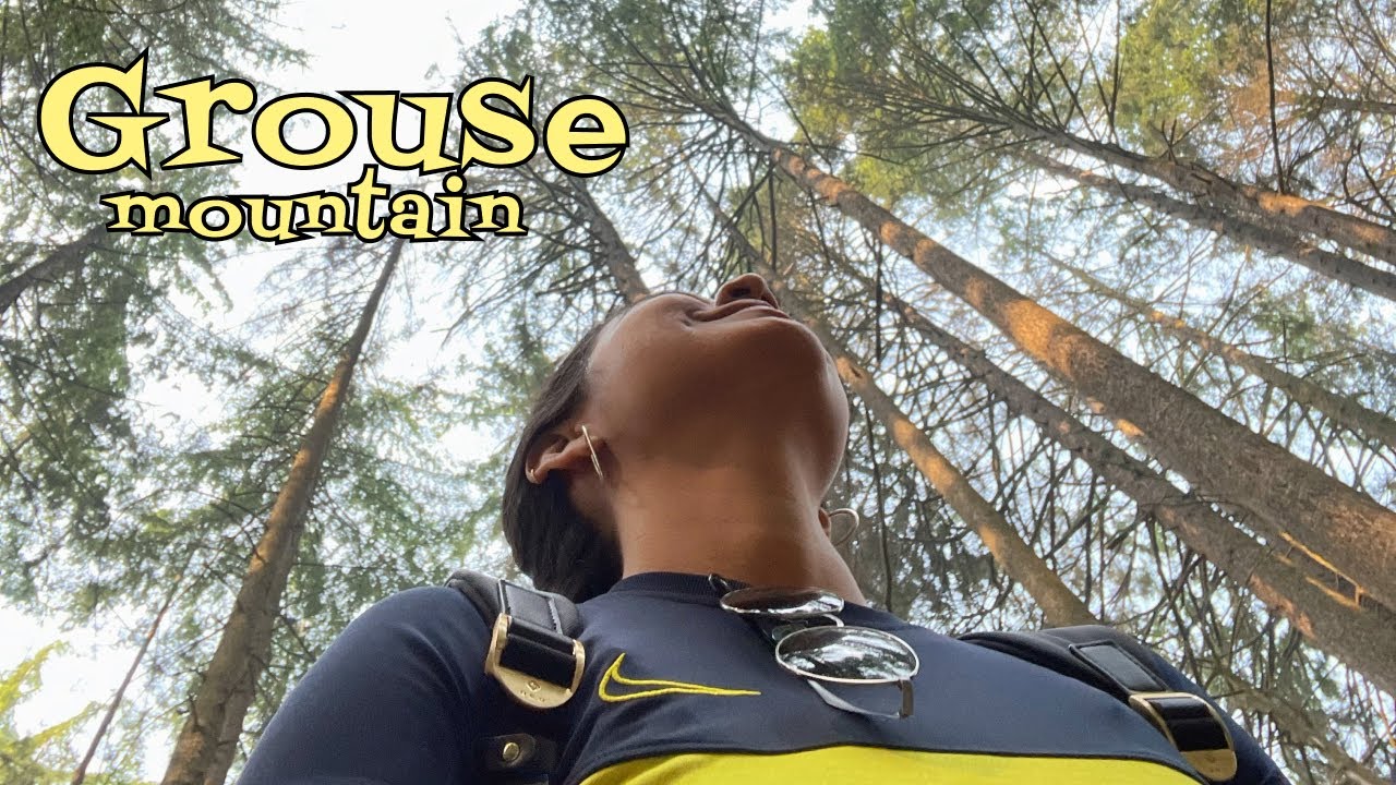 Subí la montaña MÁS FAMOSA de Vancouver: Grouse Mountain 🥵 | Había osos! 🐻😱