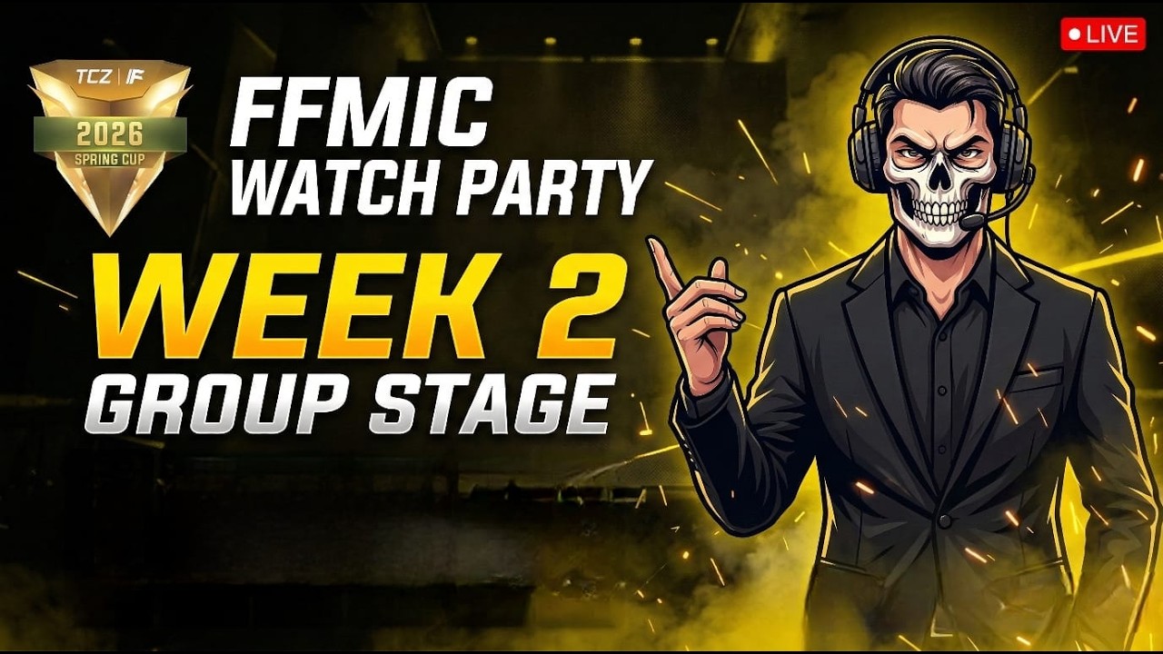 TEZ FFMIC SPRING WATCH PARTY GRP - A | WEEK 2 #freefiremax
