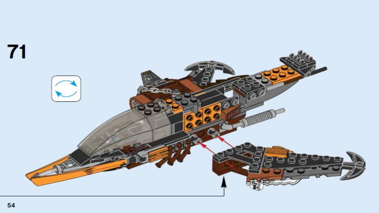 LEGO Ninjago 2016 SKY SHARK 70601