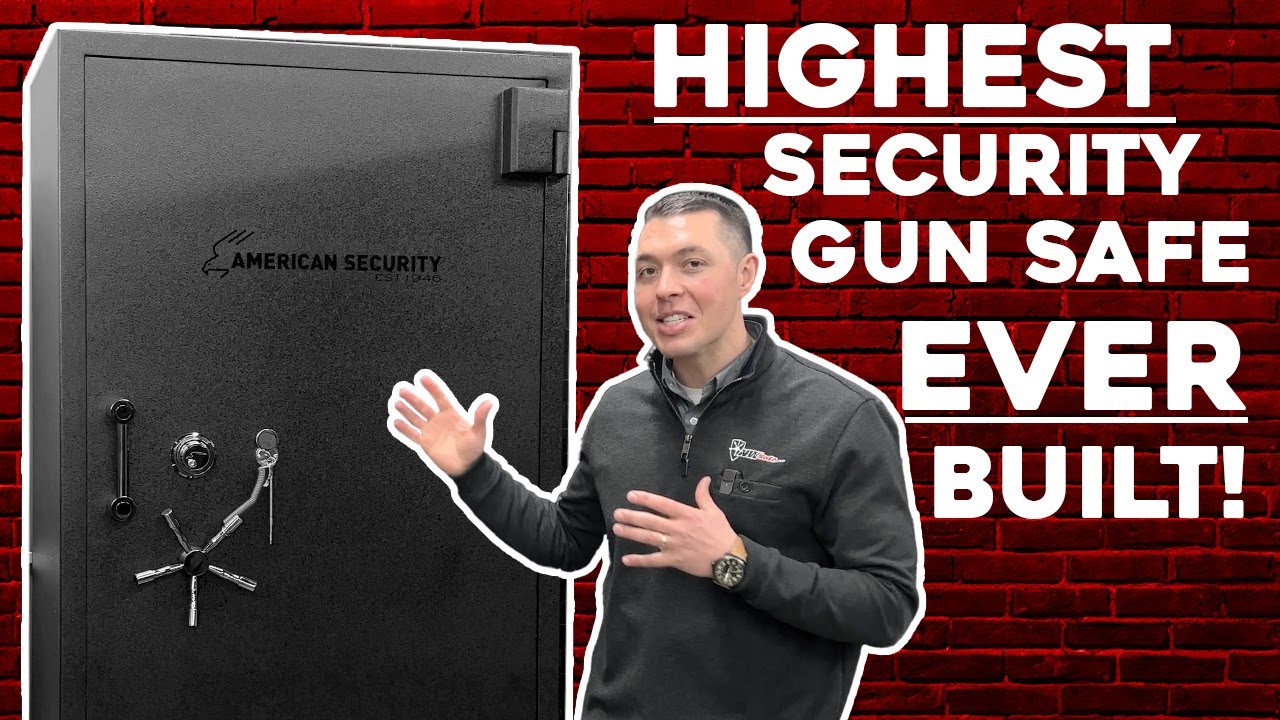 Most Secure American Made Gun Safes &mdash; American Security RFX Series