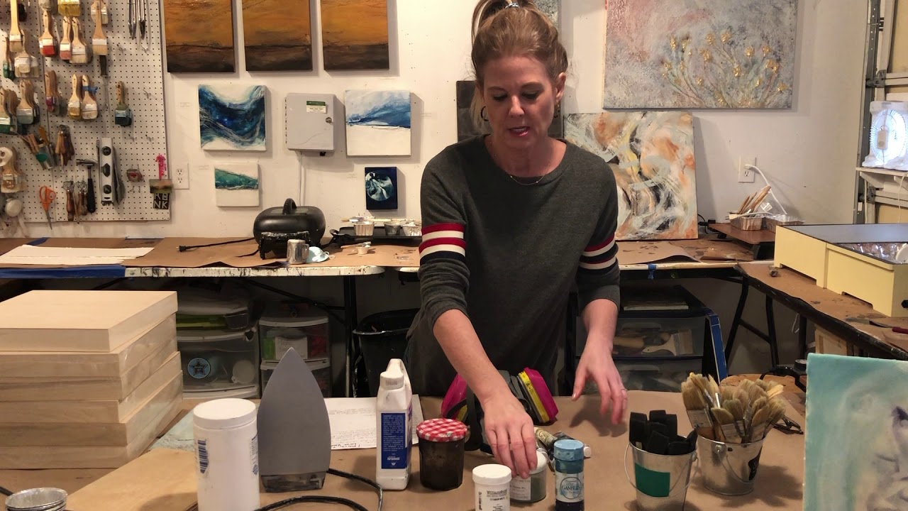 FB Live 7 Encaustic Basics Pt 2