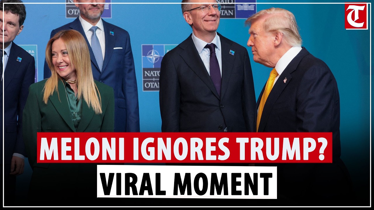WATCH: Did Italy's PM Meloni Ignore Donald Trump at the NATO Summit? Viral Video Sparks Buzz