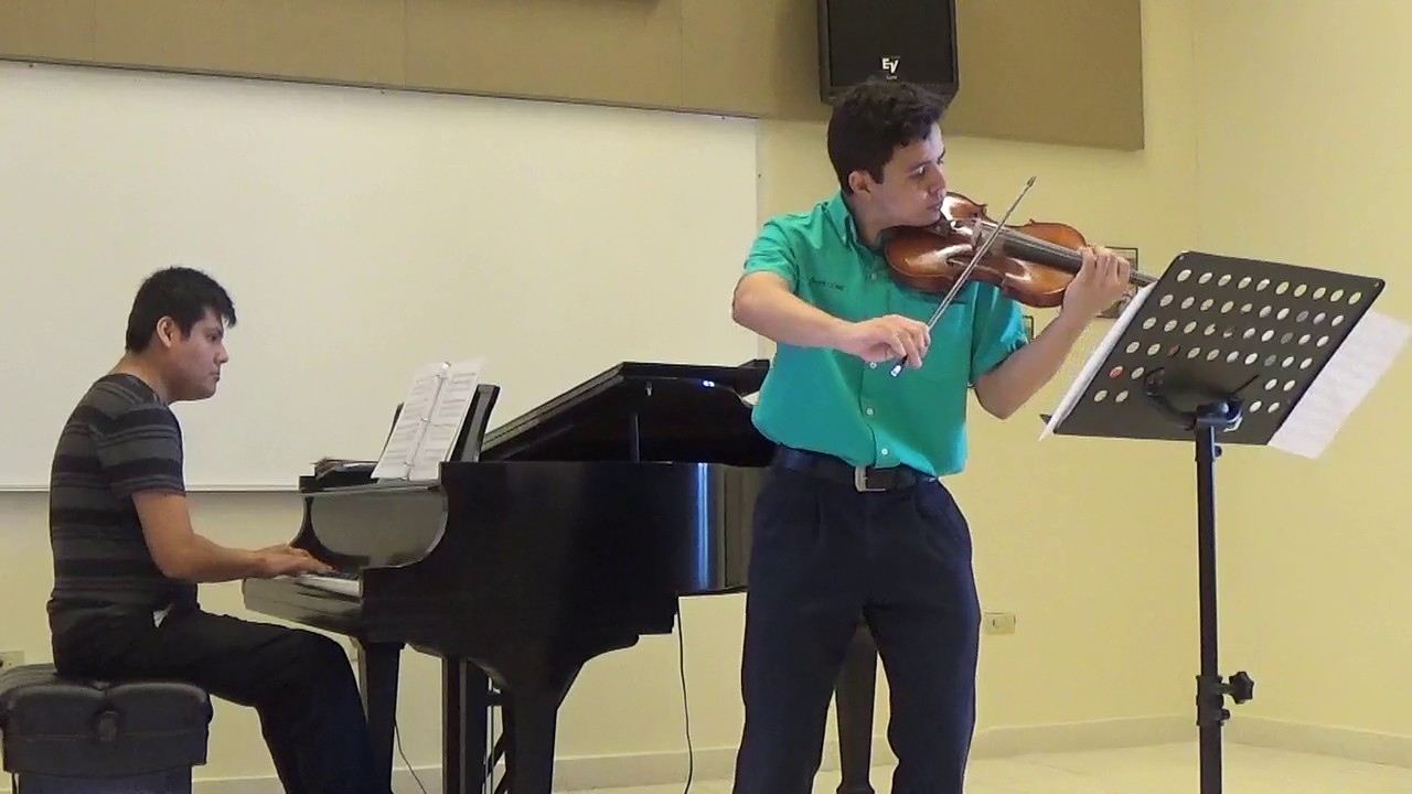 Gingery-Mack Scholarship Audition Piece #1, BACH in A minor