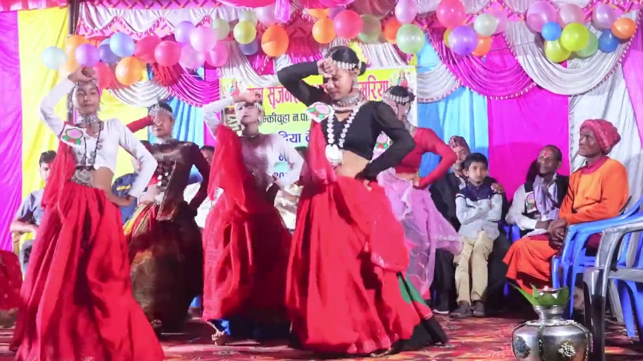 SAKHIYO HO THARU CULTURE SONG #DASHANI program dance