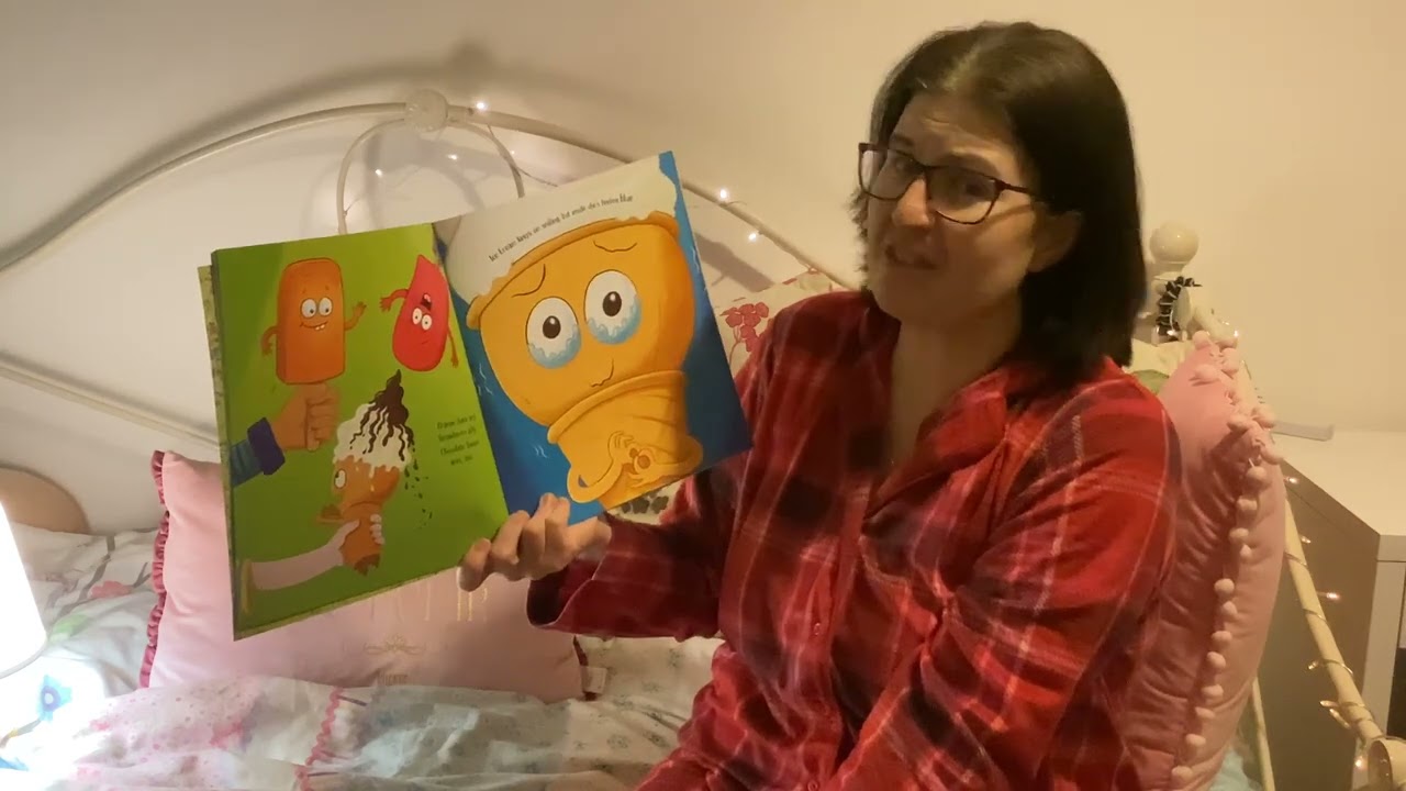 Mrs Batey reads When Icecream had a Meltdown