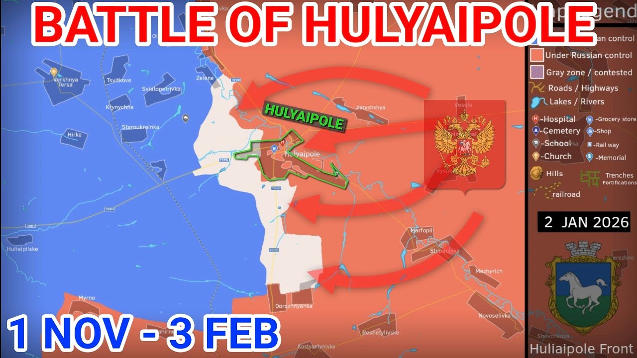 Battle of Hulyaipole | Everyday [1 Nov 2025 - 3 Feb 2026]