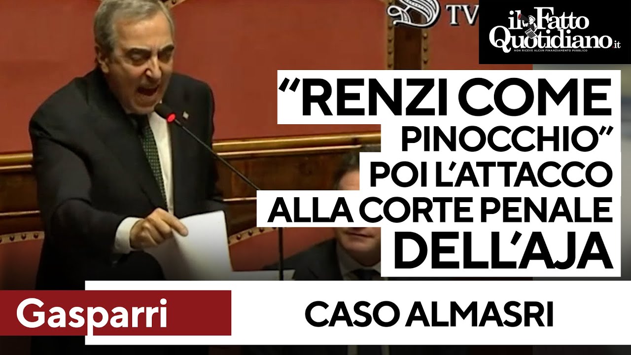 Gasparri contro la corte penale: 