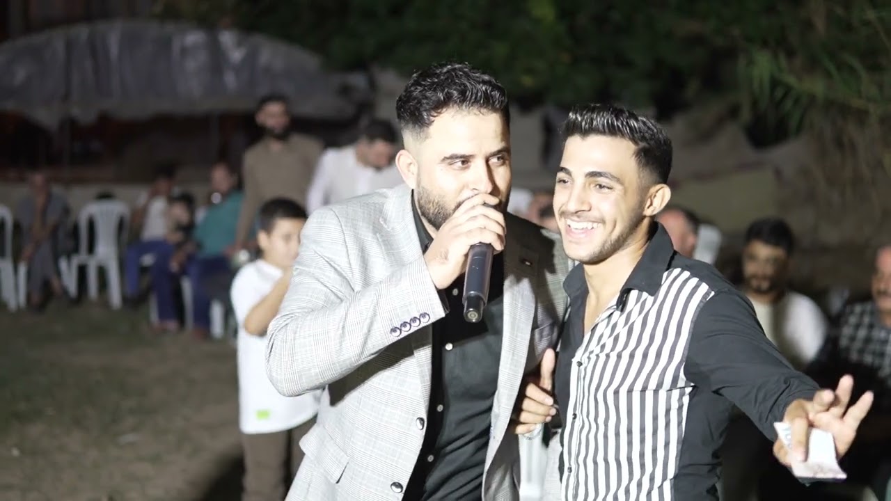 افراح خان شيخون  العريس خالد معراتي ابو العبد مع الفنان ابو الحكم تهانينا