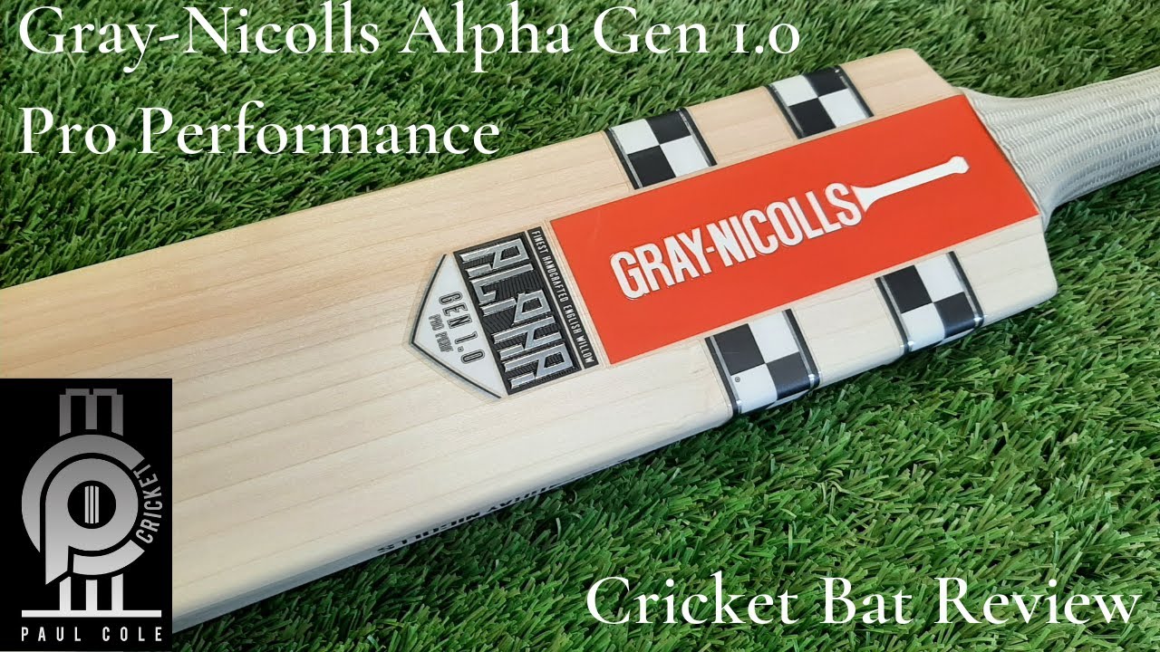 Gray-Nicolls Alpha Gen 1.0 Pro Performance Cricket Bat Review