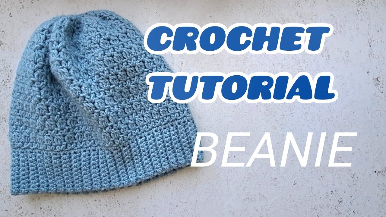 Crochet Tutorial Beanie | Crochet Tutorial for Beginners