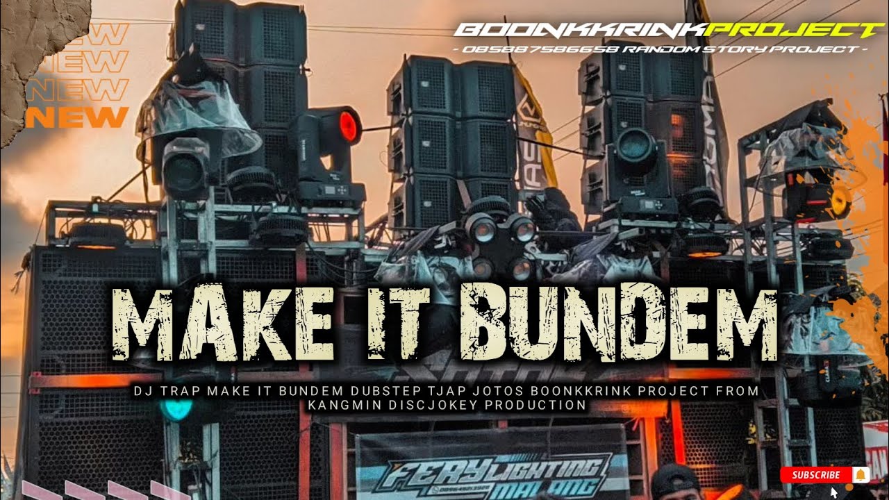 DJ TRAP MAKE IT BUNDEM‼️TERBARU 2026 BASS HOREGGG