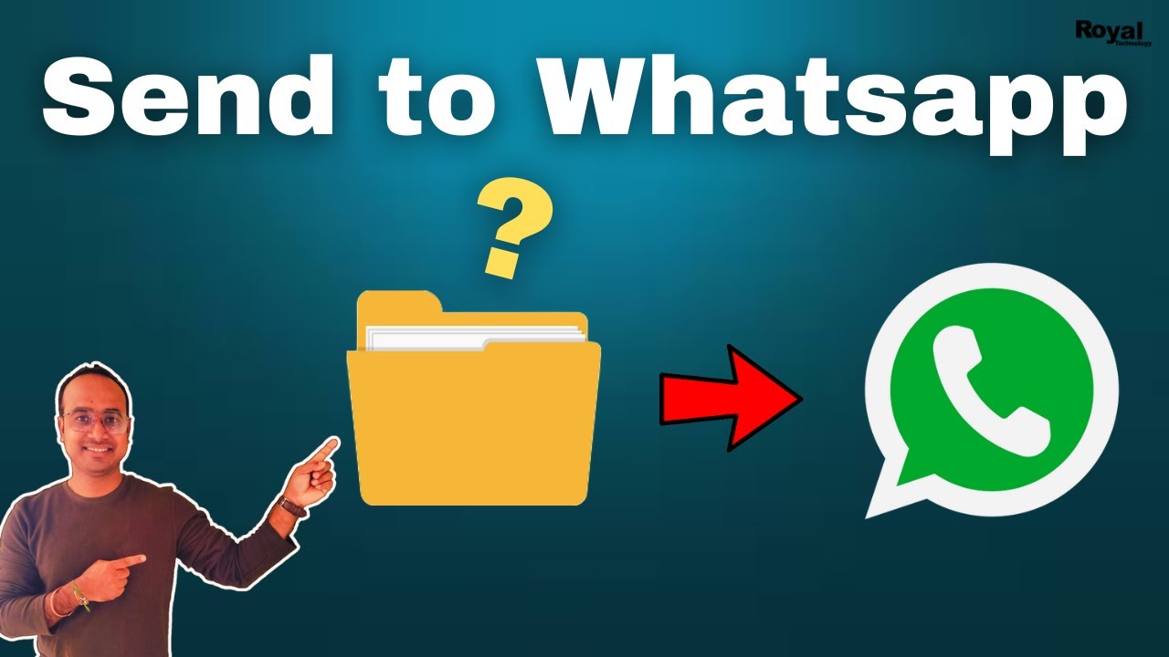 📁 Как отправить папку через WhatsApp 📱