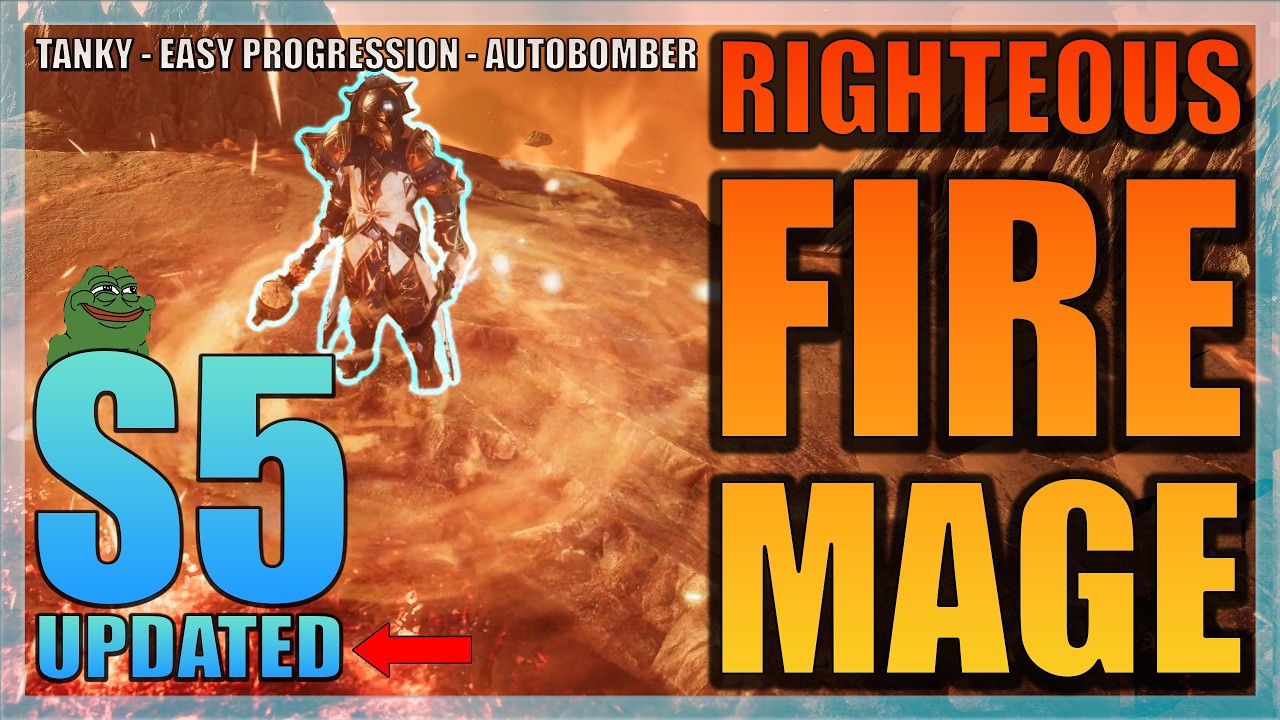 Доминируй в любом контенте с билдом Righteous Fire Mage &mdash; обновление 5-го сезона | Last Epoch 1.5