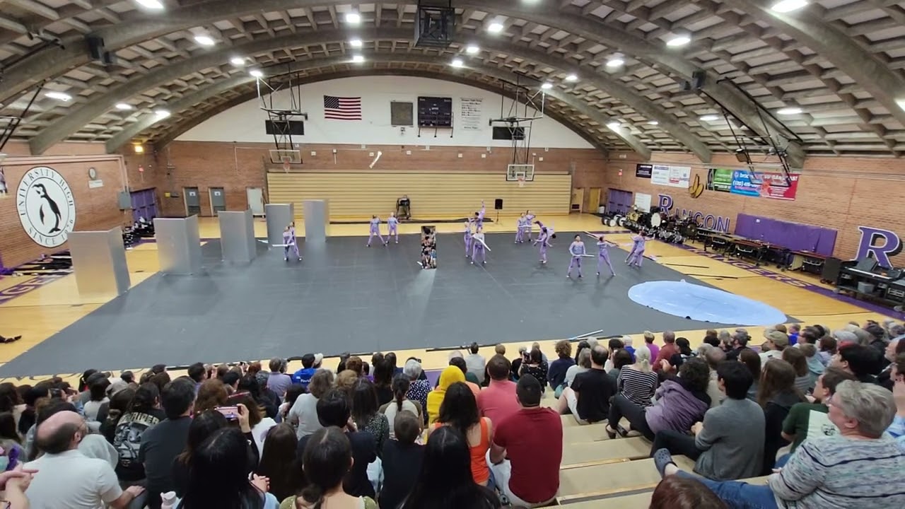RUHS Winterguard Purple - Evolution of Narcissus