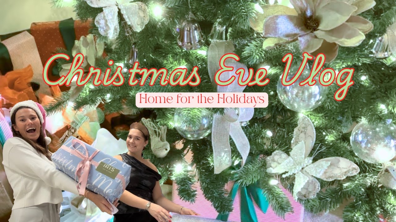 Home for the Holidays ✨ Christmas Eve vlog // LivinLaLin