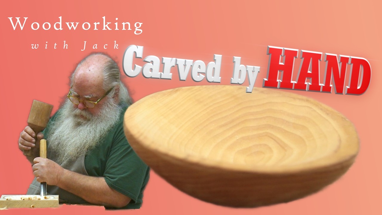 A Conversation Starter for The Home or Office! Sculpting a Bowl With Hand Tools
