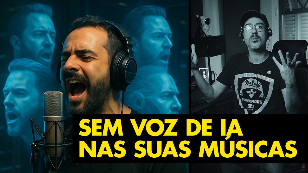 Como Substituir Vocal da IA pela SUA VOZ | Aprenda a clonar voz