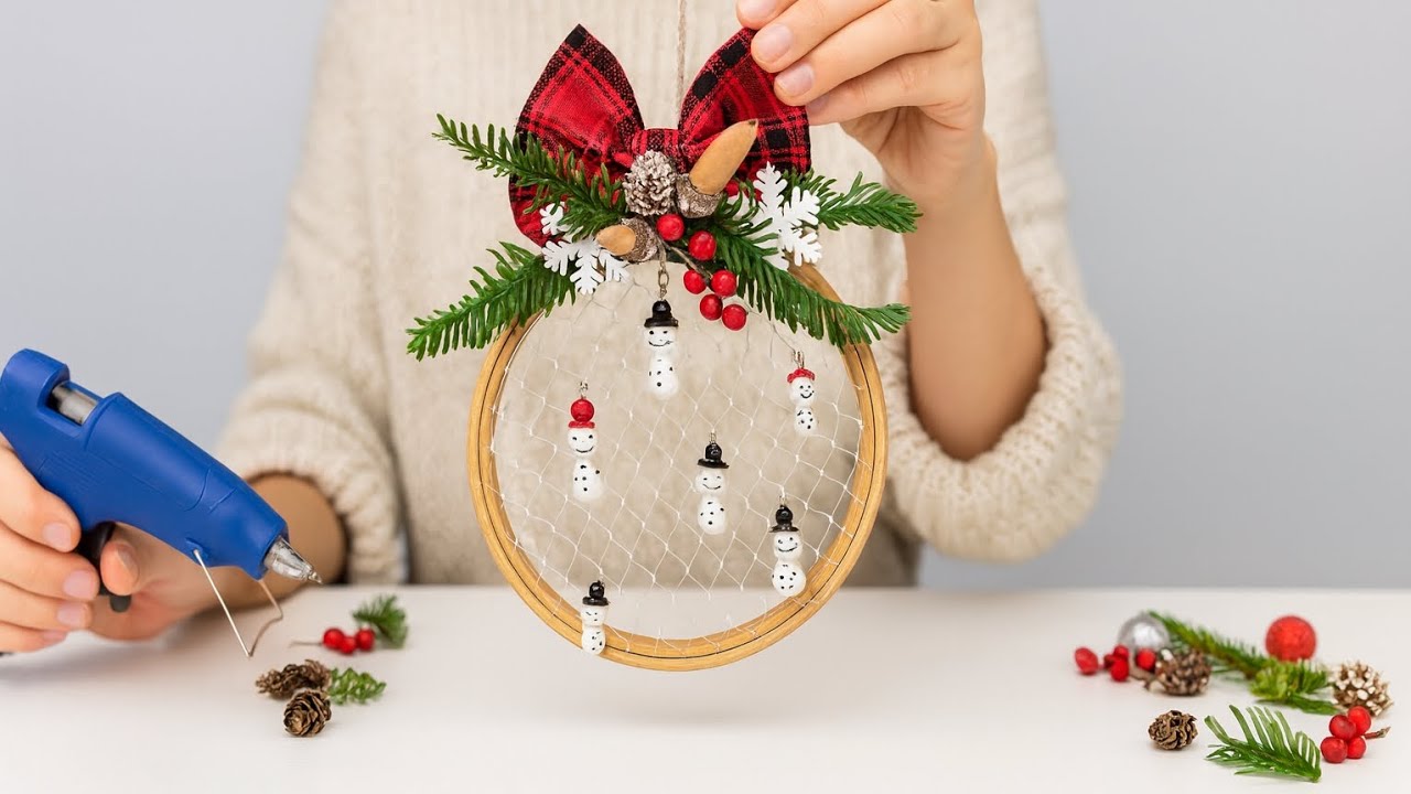Unbelievable ! I saw it in an expensive store and made it myself ! Christmas diy