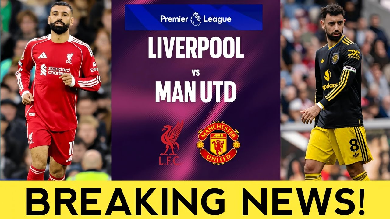BREAKING🚨How Liverpool will get their season back on track against Manchester United