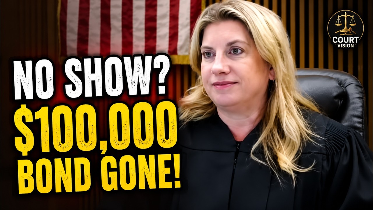 Judge Revokes Bond After Defendant Fails to Appear &mdash; $100,000 Bond Forfeited!